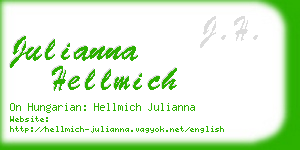 julianna hellmich business card